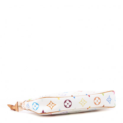 Louis Vuitton Monogram Multicolor Pochette Accessories White 3 of 7
