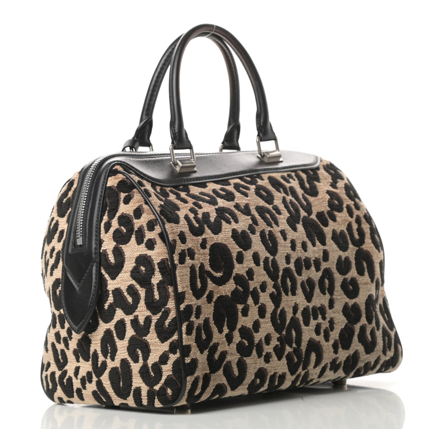 Jacquard Velvet Leopard Print Stephen Sprouse Speedy