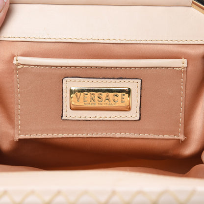 Versace Satin Chain Satchel White 6 of 16