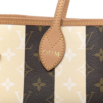 Louis Vuitton Monogram Rayures Neverfull MM 8 of 16