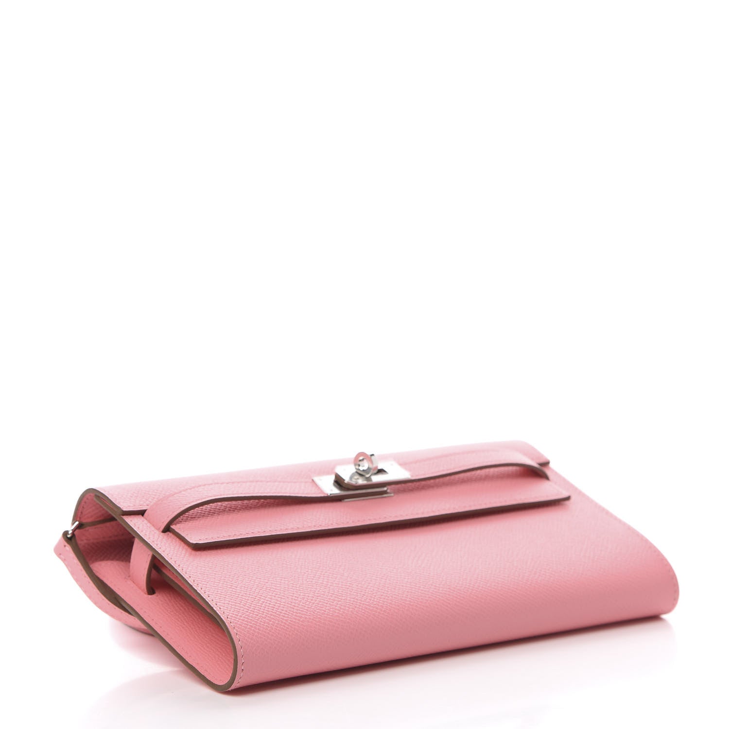 Hermes Epsom Kelly Wallet To Go Rose Confetti 4 of 10