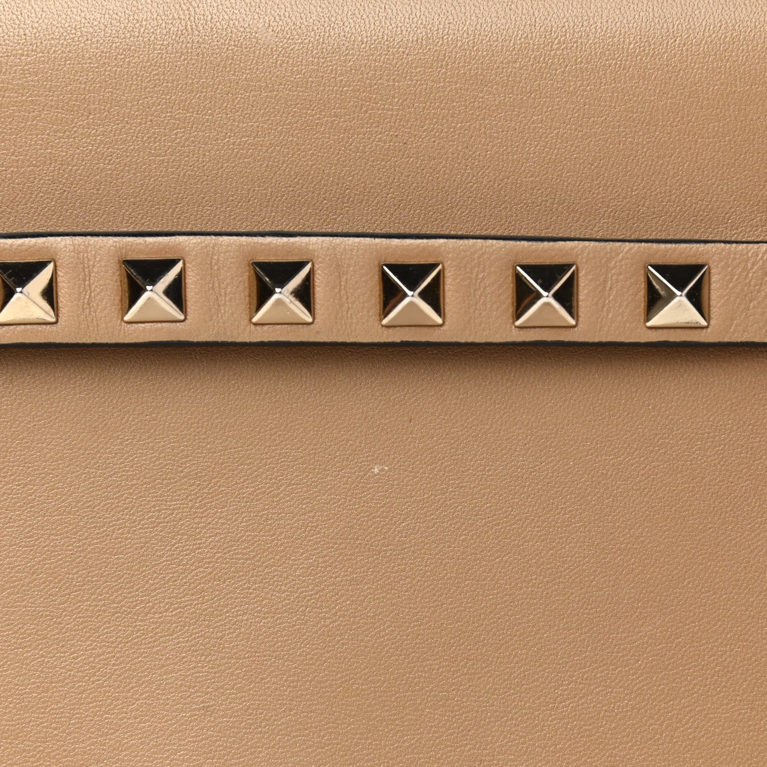 Valentino Garavani Nappa Rockstud Wristlet Clutch Alpaca 6 of 11
