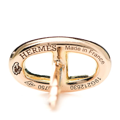Hermes 18K Rose Gold TPM Farandole Stud Earrings 4 of 6