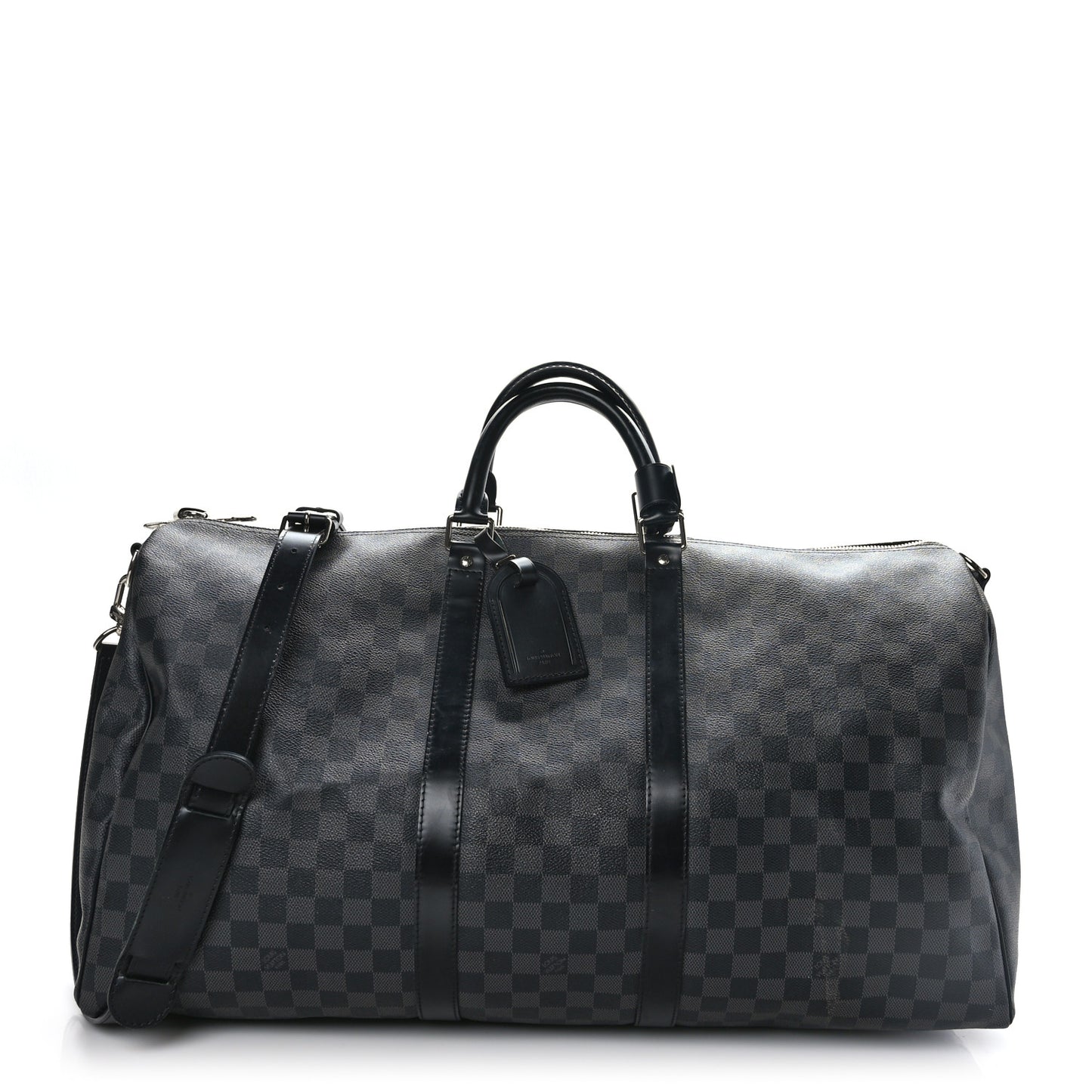 Damier Graphite Keepall Bandouliere 55