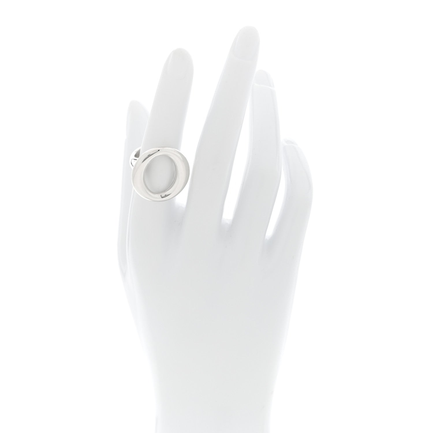Tiffany Sterling Silver Elsa Peretti Sevillana Ring 51 5.75 2 of 5