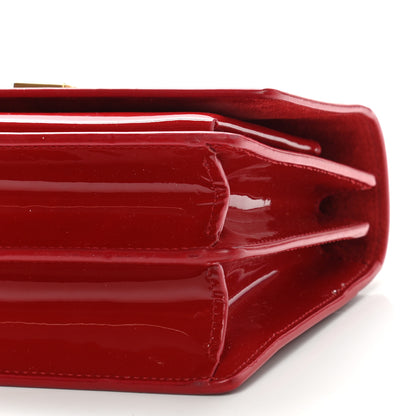 Saint Laurent Patent Small Monogram Sunset Red 10 of 13