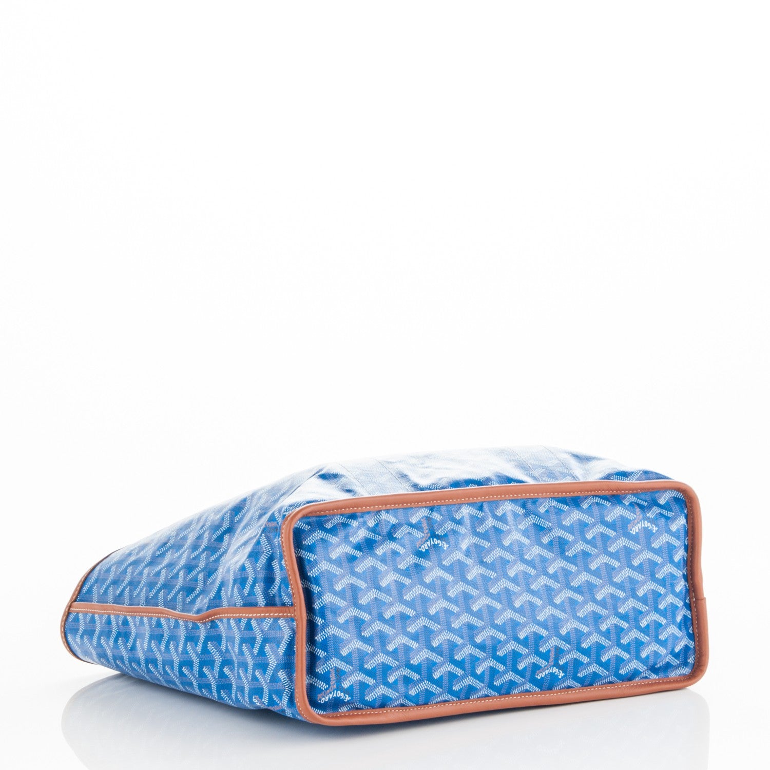 Goyard Goyardine Reversible Pertuis PM Sky Blue 6 of 10