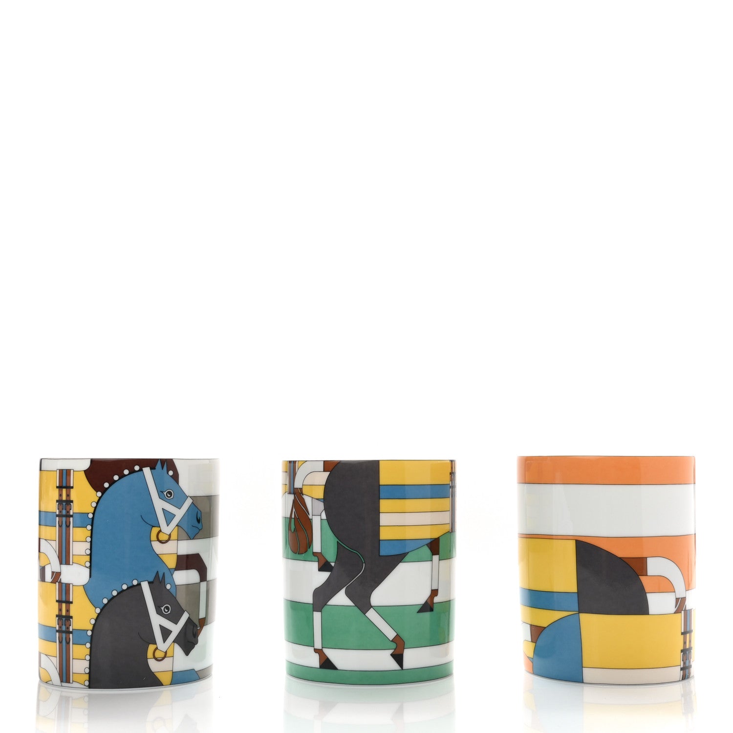 Hermes Porcelain Rocabar Mug Set of 3 2 of 10