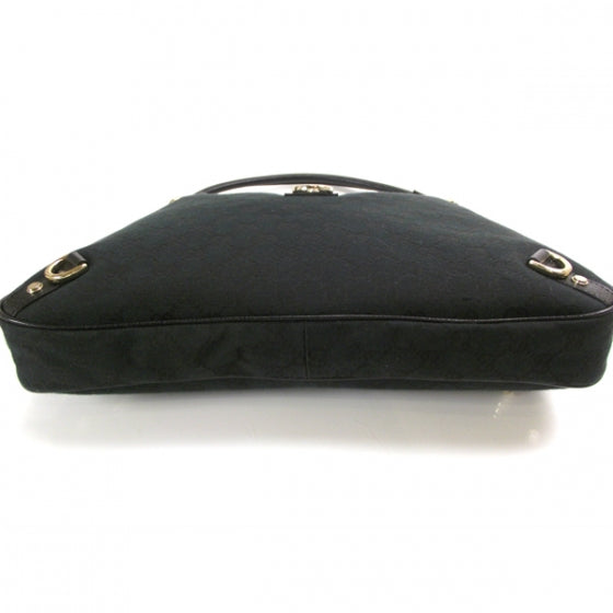 Gucci Monogram Abbey Hobo Black 4 of 10