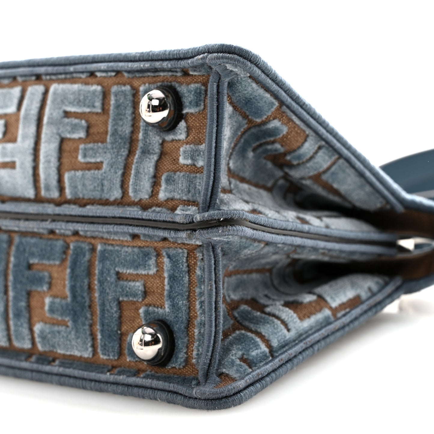 Velvet Jacquard FF Small Peekaboo I SEE U Satchel Anice