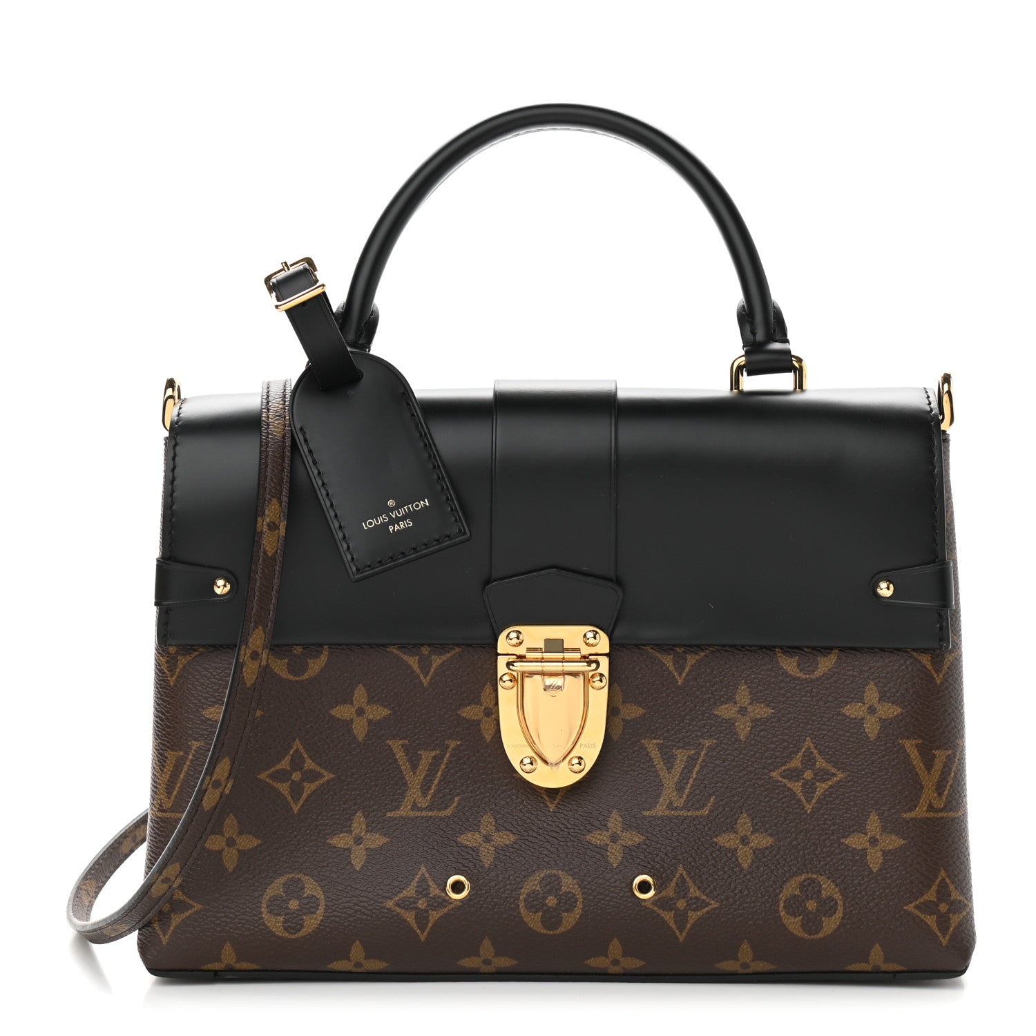 Louis Vuitton Monogram One Handle Flap Bag MM 1 of 8