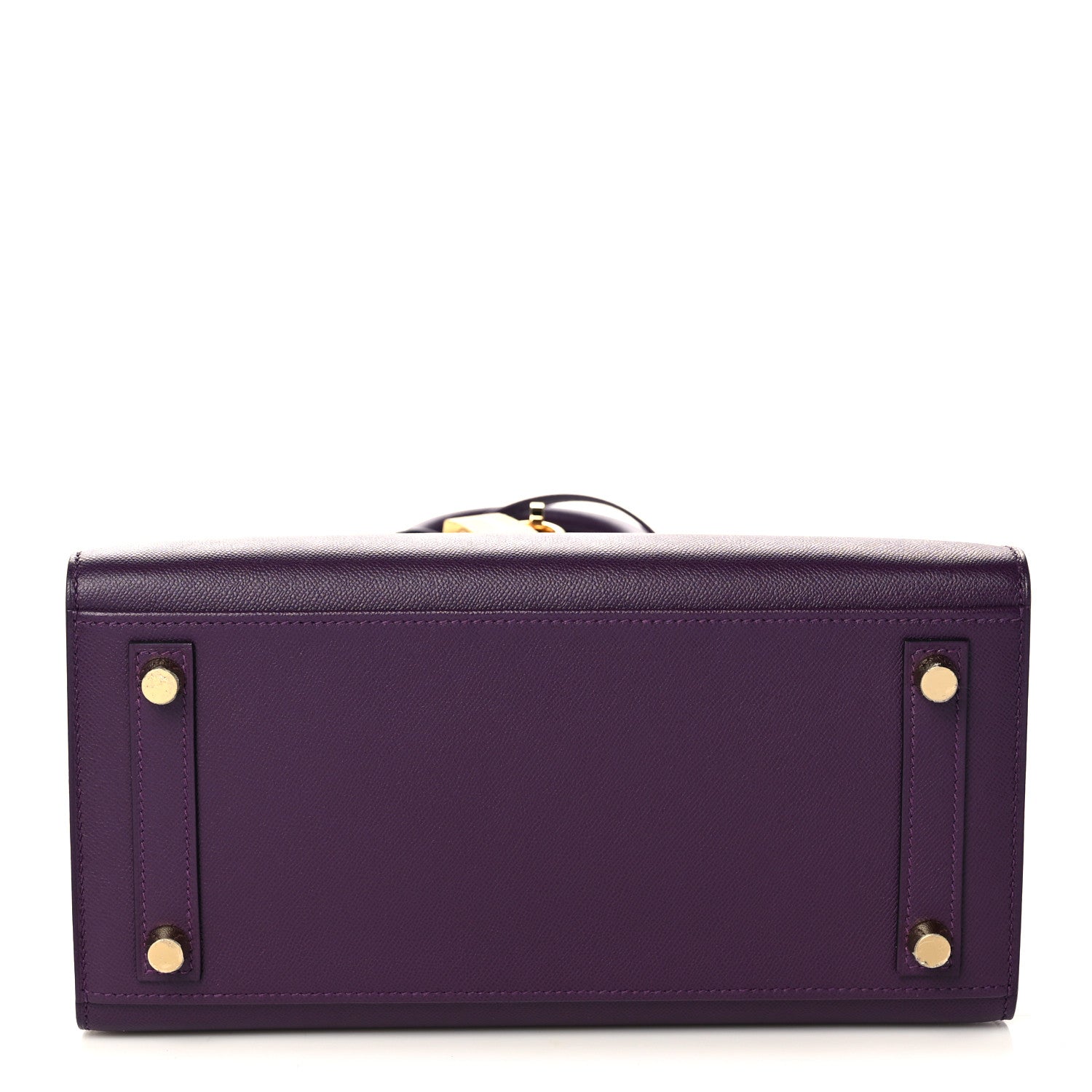 Hermes Madame Calfskin Birkin Sellier 25 Cassis 6 of 34