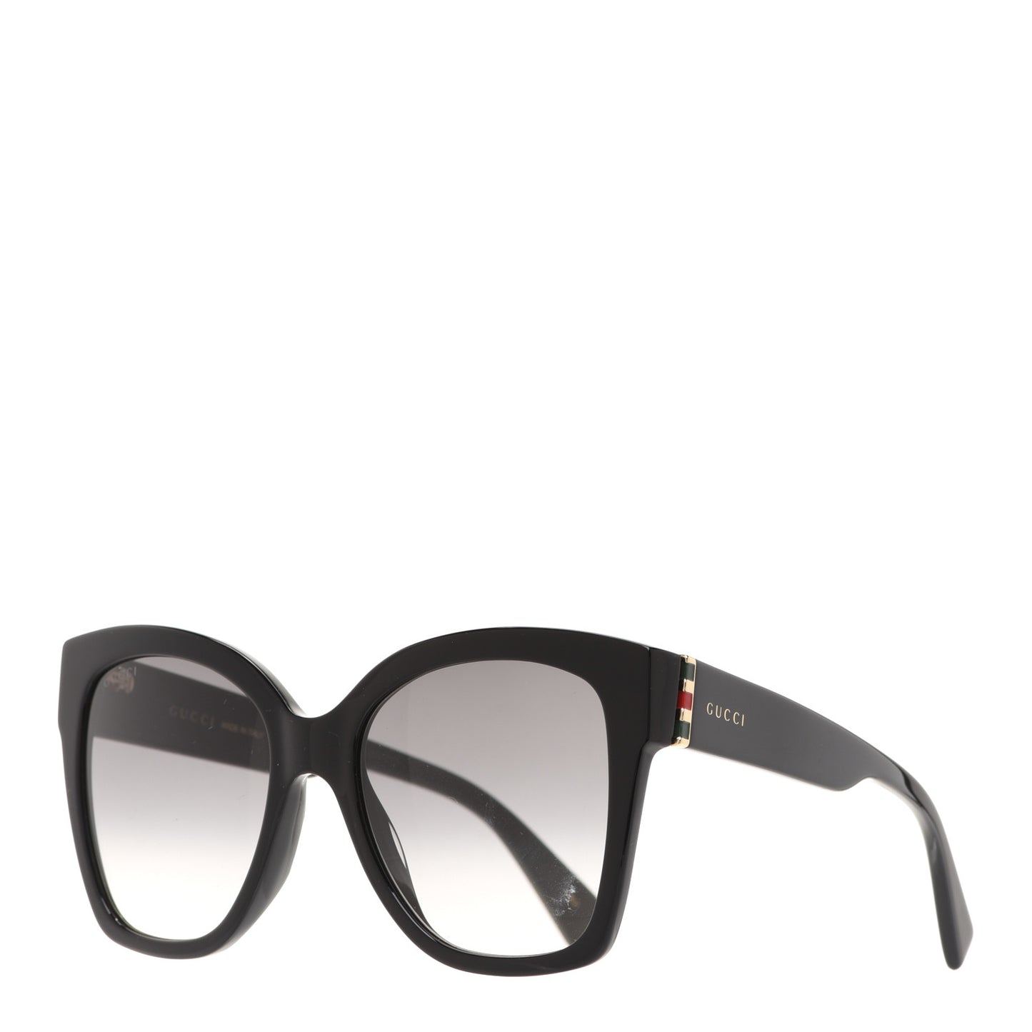 Acetate Square Frame Sunglasses GG0459S Black