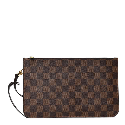 Louis Vuitton Damier Ebene Neverfull MM GM Pochette 1 of 6