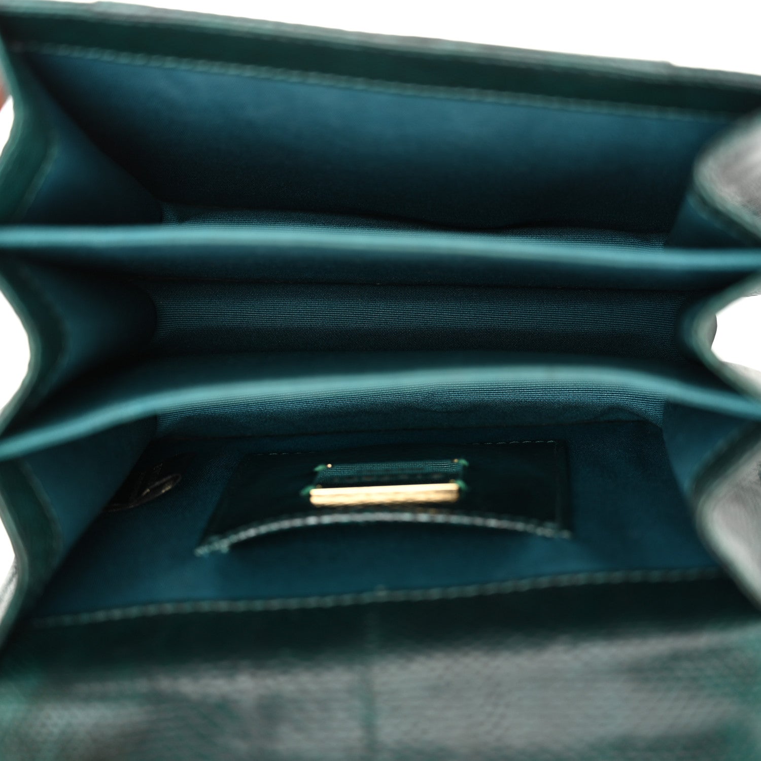 Bulgari Karung Serpenti Forever Top Handle Forest Emerald 6 of 14