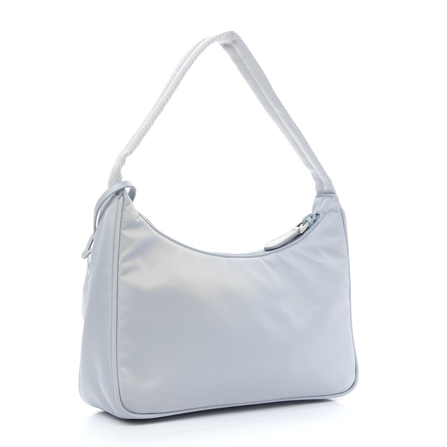 Prada Tessuto Nylon Mini Re-Edition 2000 Bag Fiordaliso 3 of 9