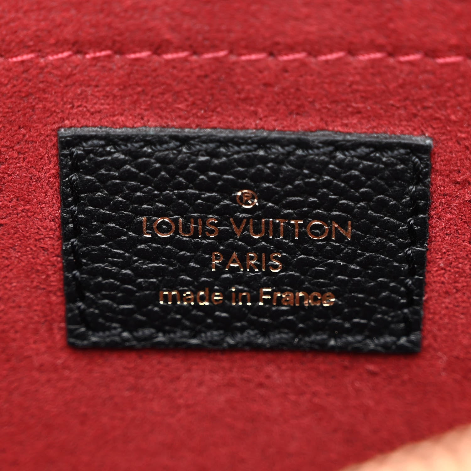 Louis Vuitton Empreinte Monogram Giant Multi Pochette Accessories Black Beige 6 of 12