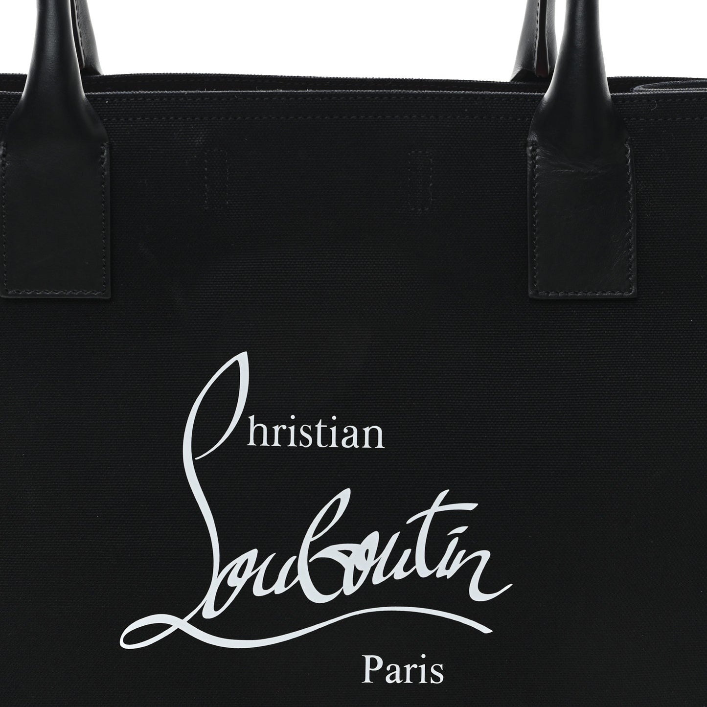 Canvas Nastroloubi Large Tote Black