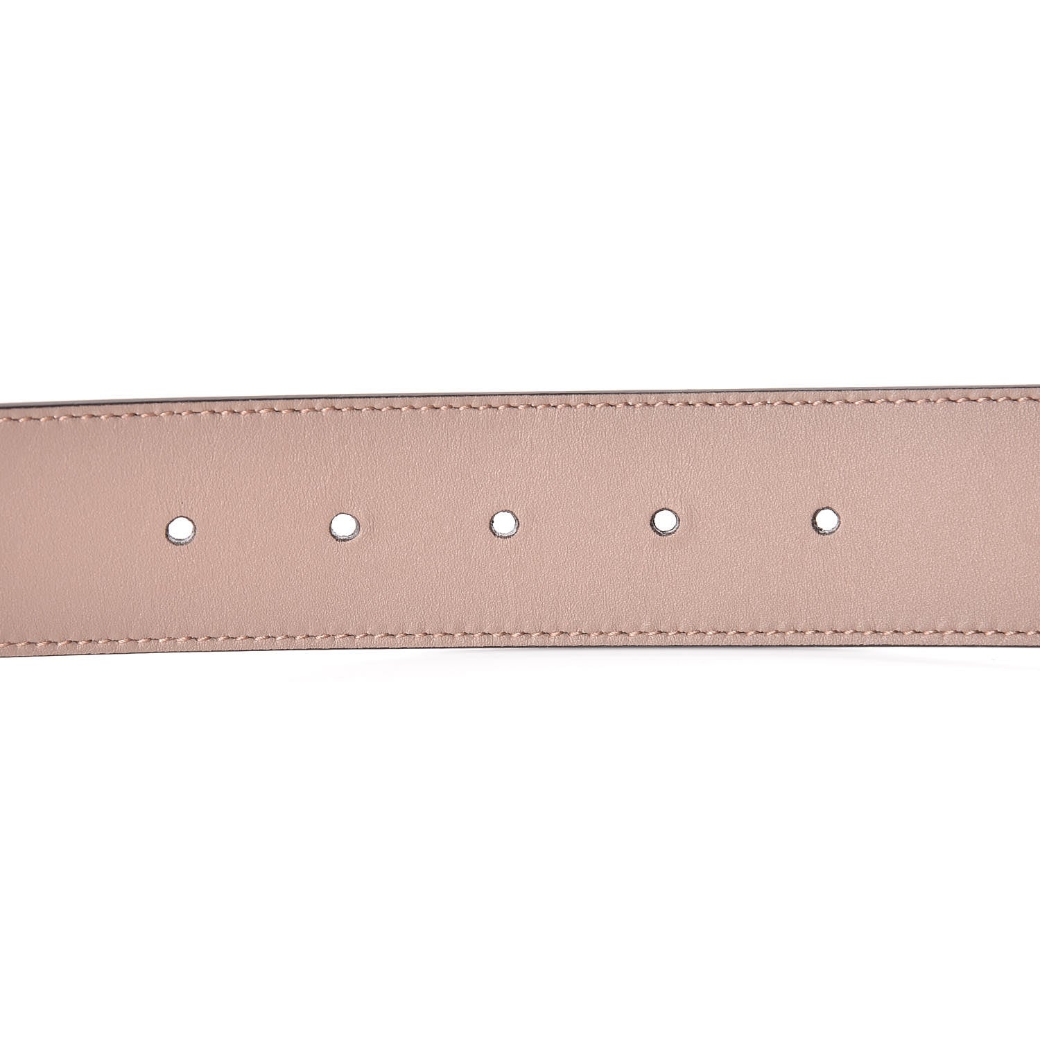 Gucci Calfskin Double G 40mm Belt 95 38 Porcelain Rose 5 of 9