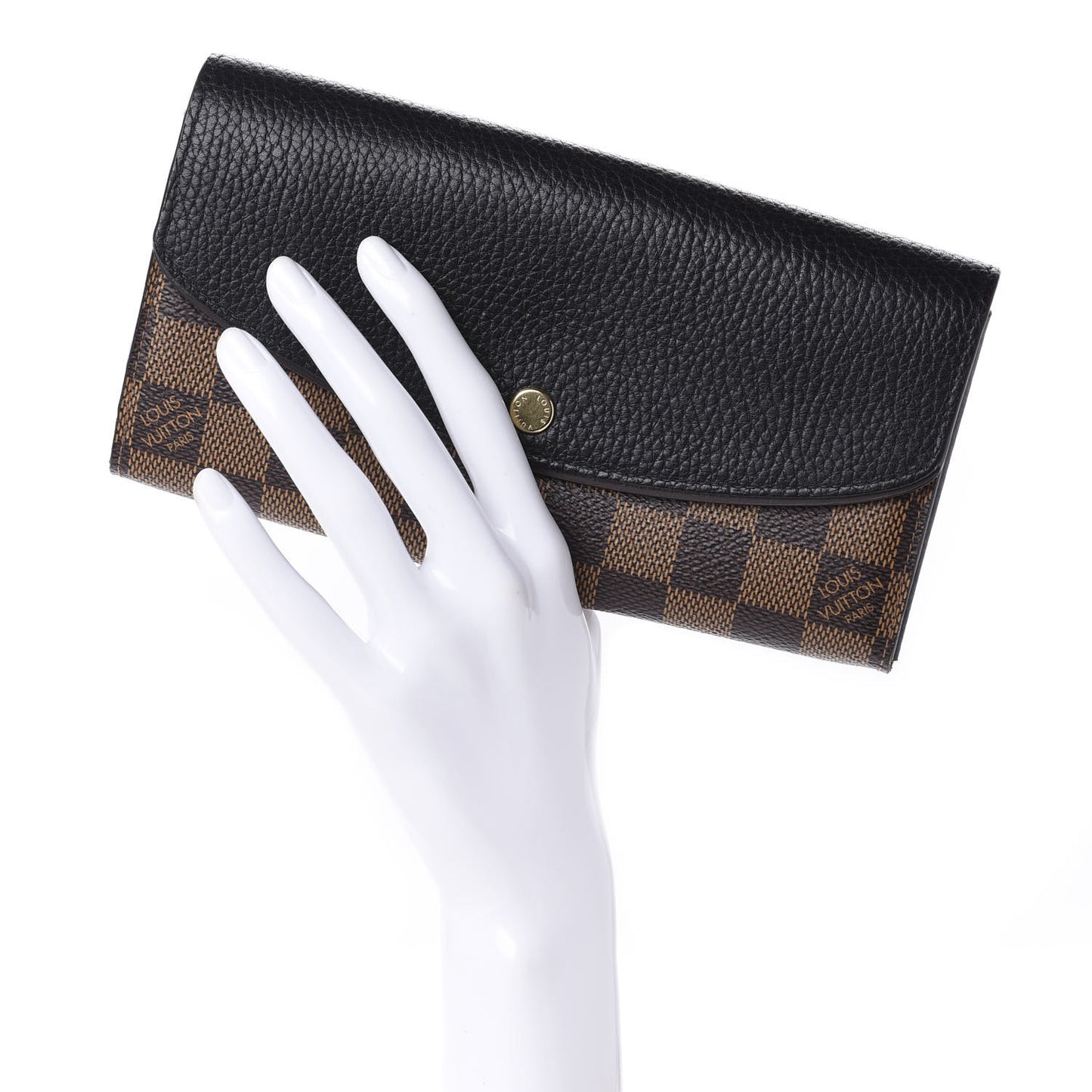 Damier Ebene Normandy Wallet Black