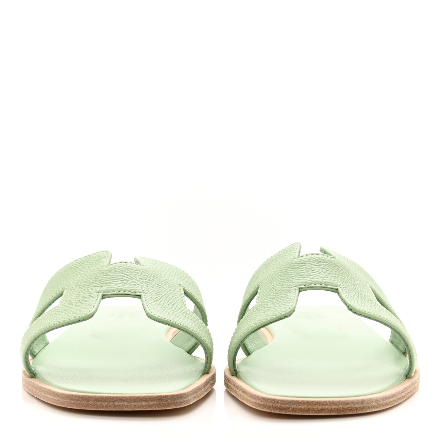 Epsom Oran Sandals 38.5 Vert Jade