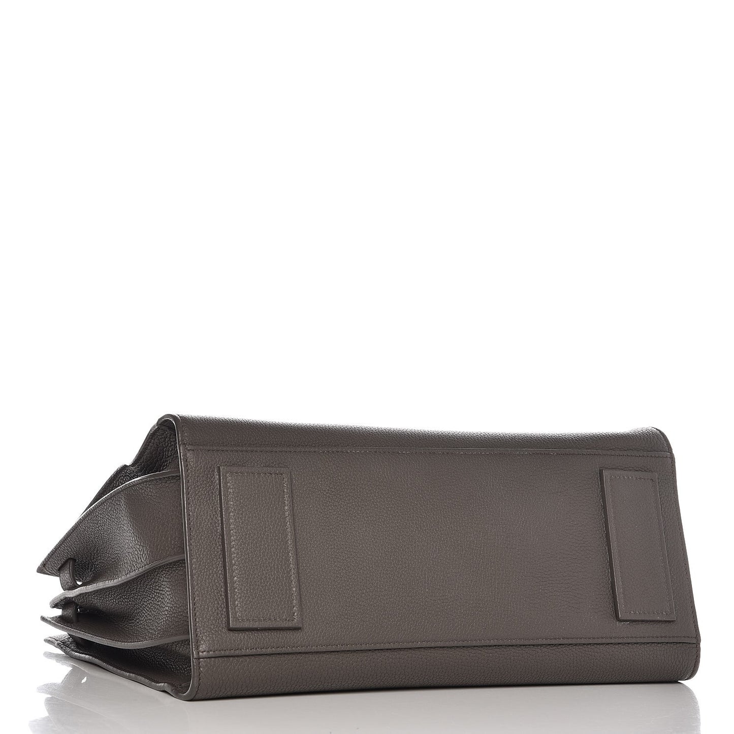 Grained Calfskin Small Supple Sac De Jour Fog