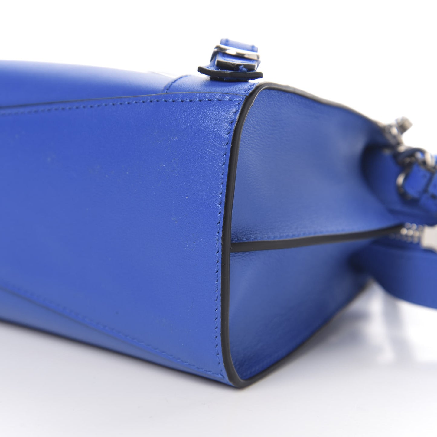 Smooth Calfskin Neo Classic Silver Hardware Mini City Bleu