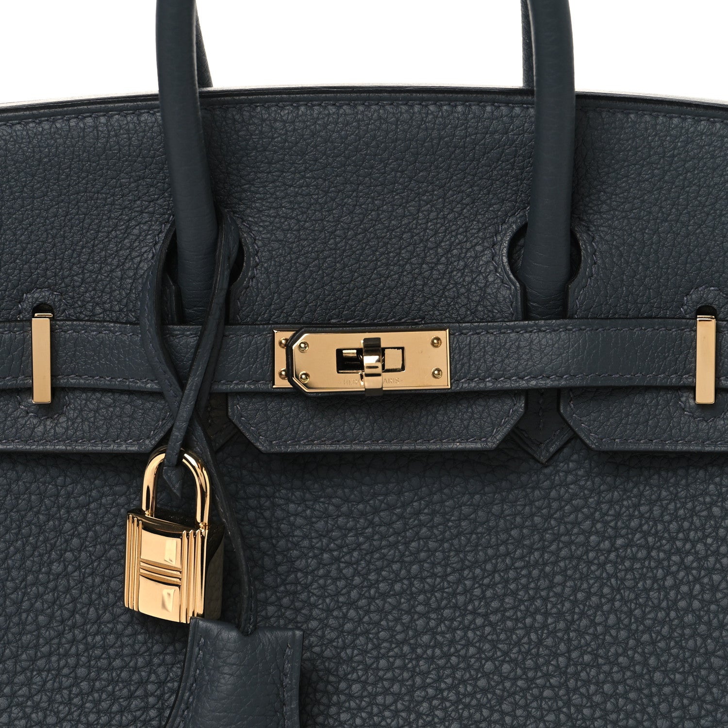 Hermes Togo Birkin 25 Gris Misty 8 of 13