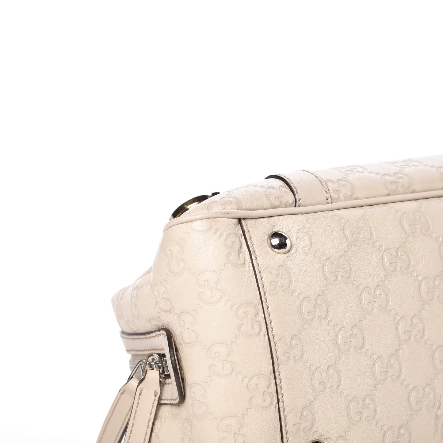 Guccissima GG Twins Boston Off White
