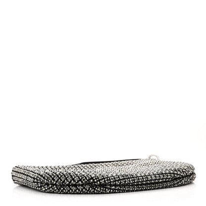 Alexander Wang Mesh Crystal Wanglock Fortune Cookie Bag Black 4 of 9