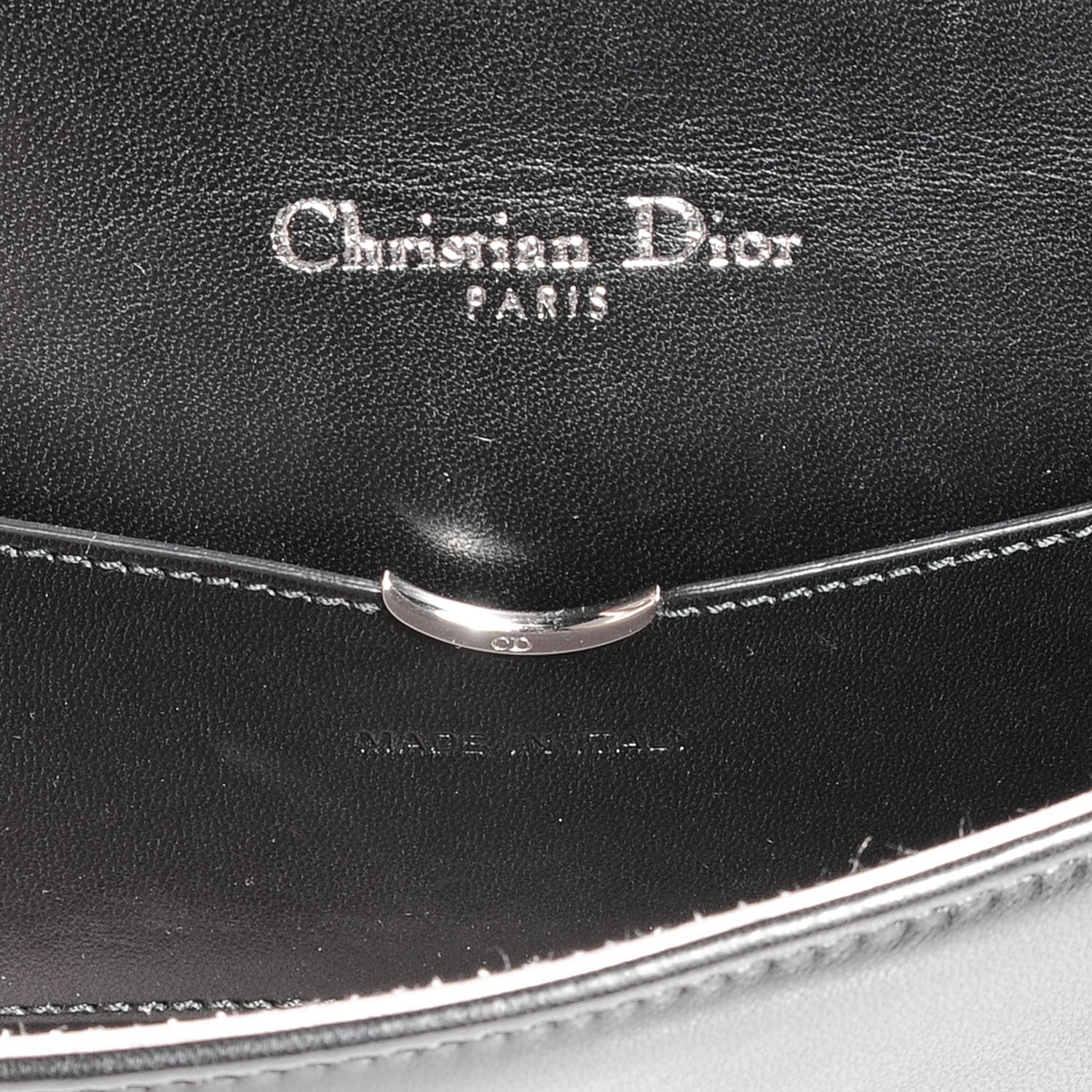 Christian Dior Lambskin Mini Diorama Flap Bag Black 6 of 6