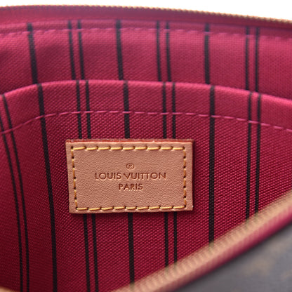 Louis Vuitton Monogram Neverfull MM GM Pochette Pivoine 5 of 8