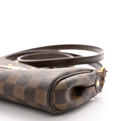 Louis Vuitton LOUIS VUITTON Damier Ebene Eva Clutch 10 of 10