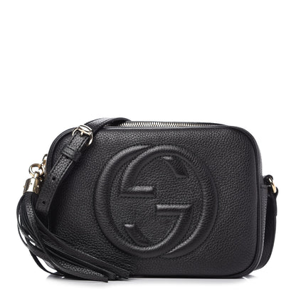 Gucci Pebbled Calfskin Small Soho Disco Bag Black 1 of 10