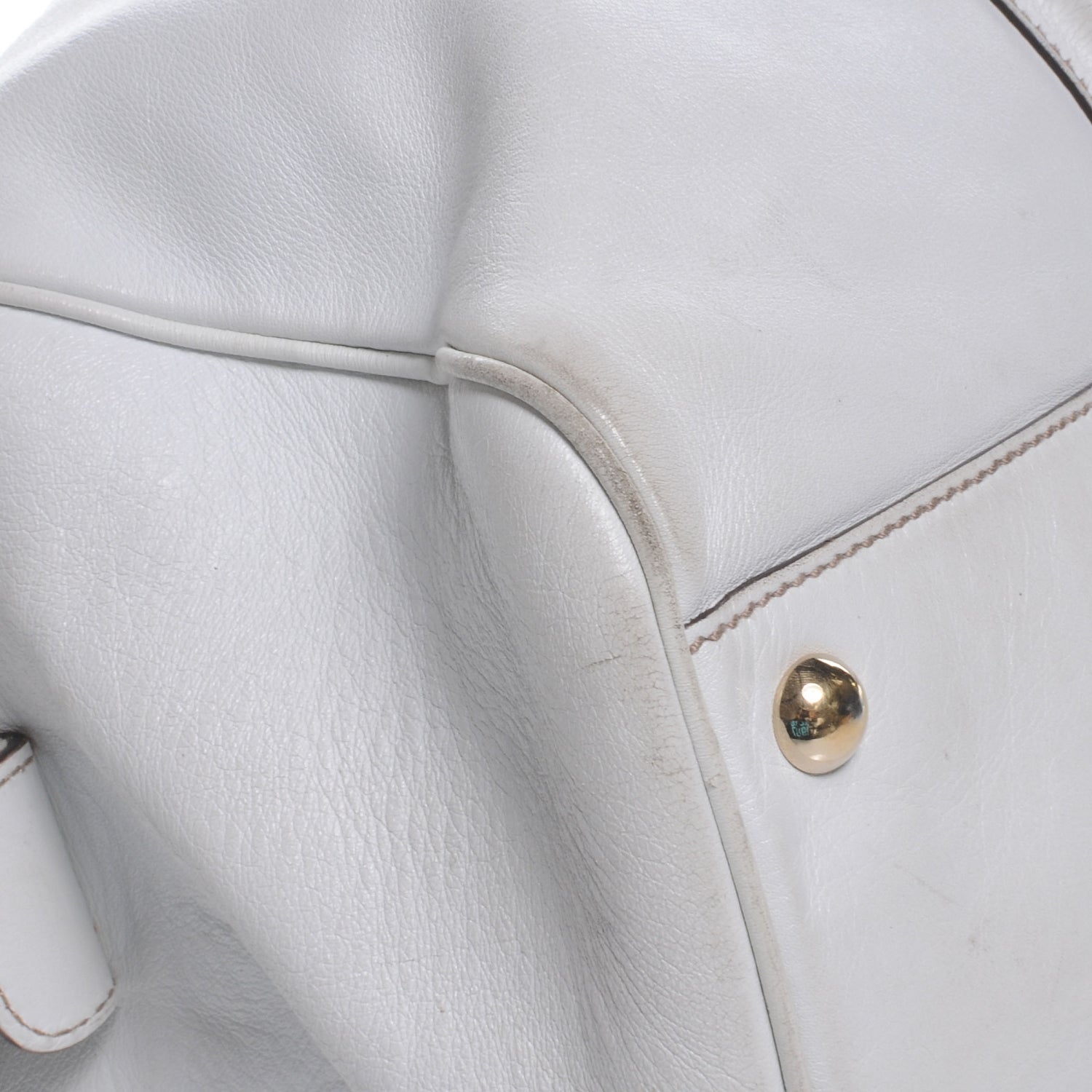Gucci Leather Britt Large Boston White 8 of 13