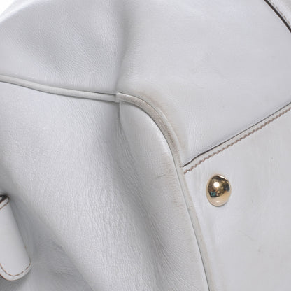 Gucci Leather Britt Large Boston White 8 of 13