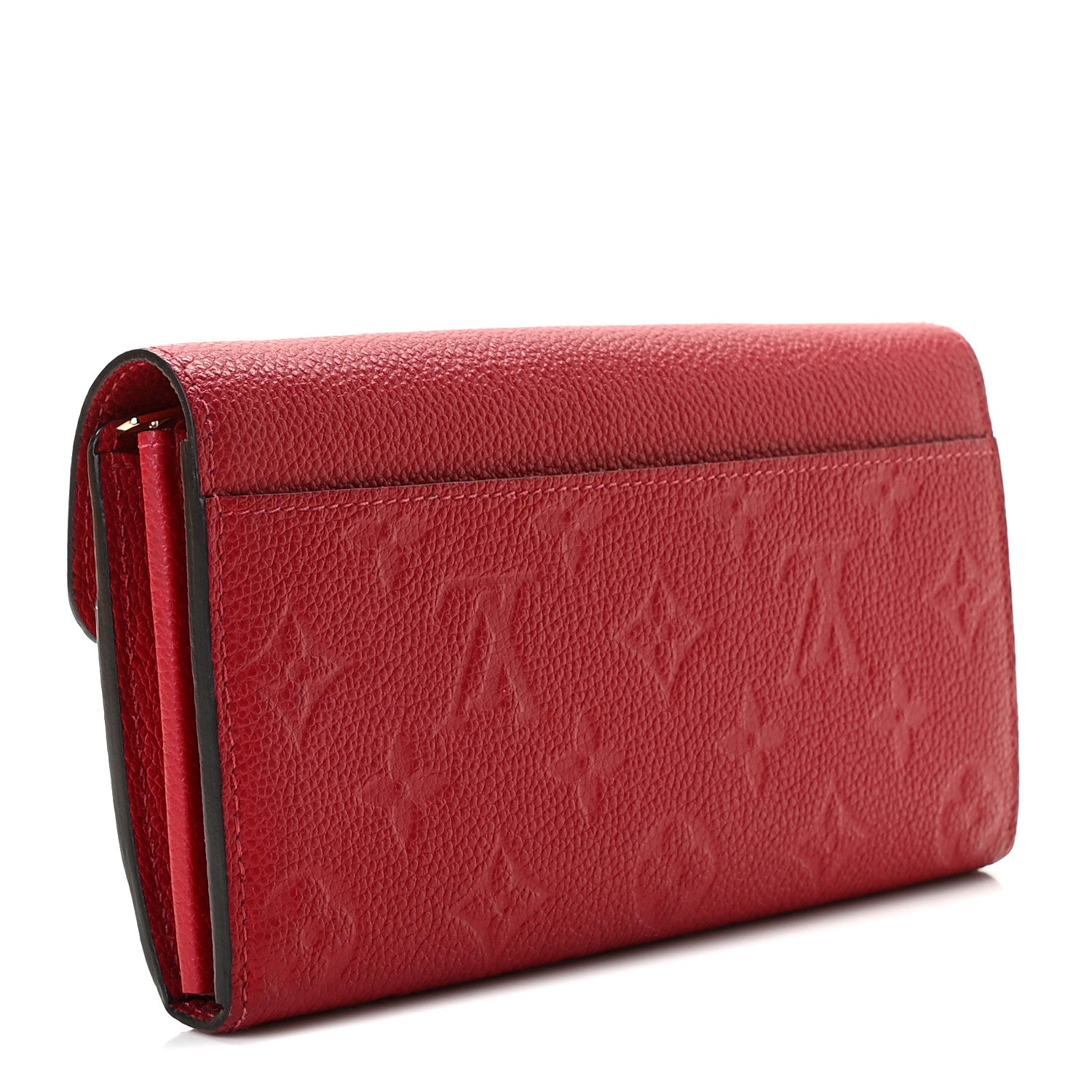 Louis Vuitton Empreinte Sarah Wallet Red Scarlet 3 of 9