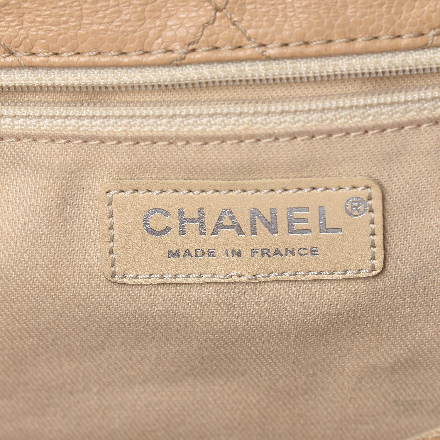 Chanel Caviar Quilted Jumbo Reissue Messenger Flap Beige 6 of 19