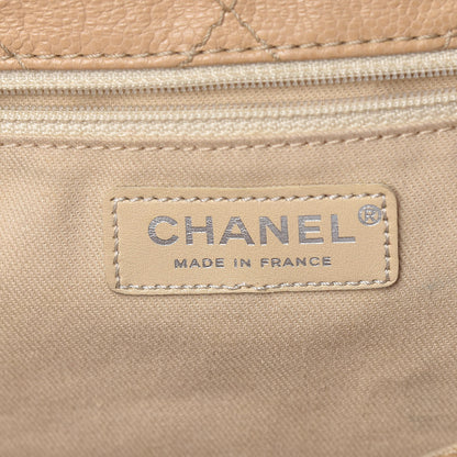 Chanel Caviar Quilted Jumbo Reissue Messenger Flap Beige 6 of 19
