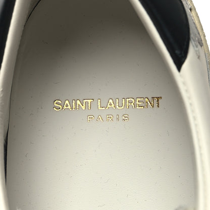 Saint Laurent Nappa Star Court Sneakers 41 Off White 8 of 9