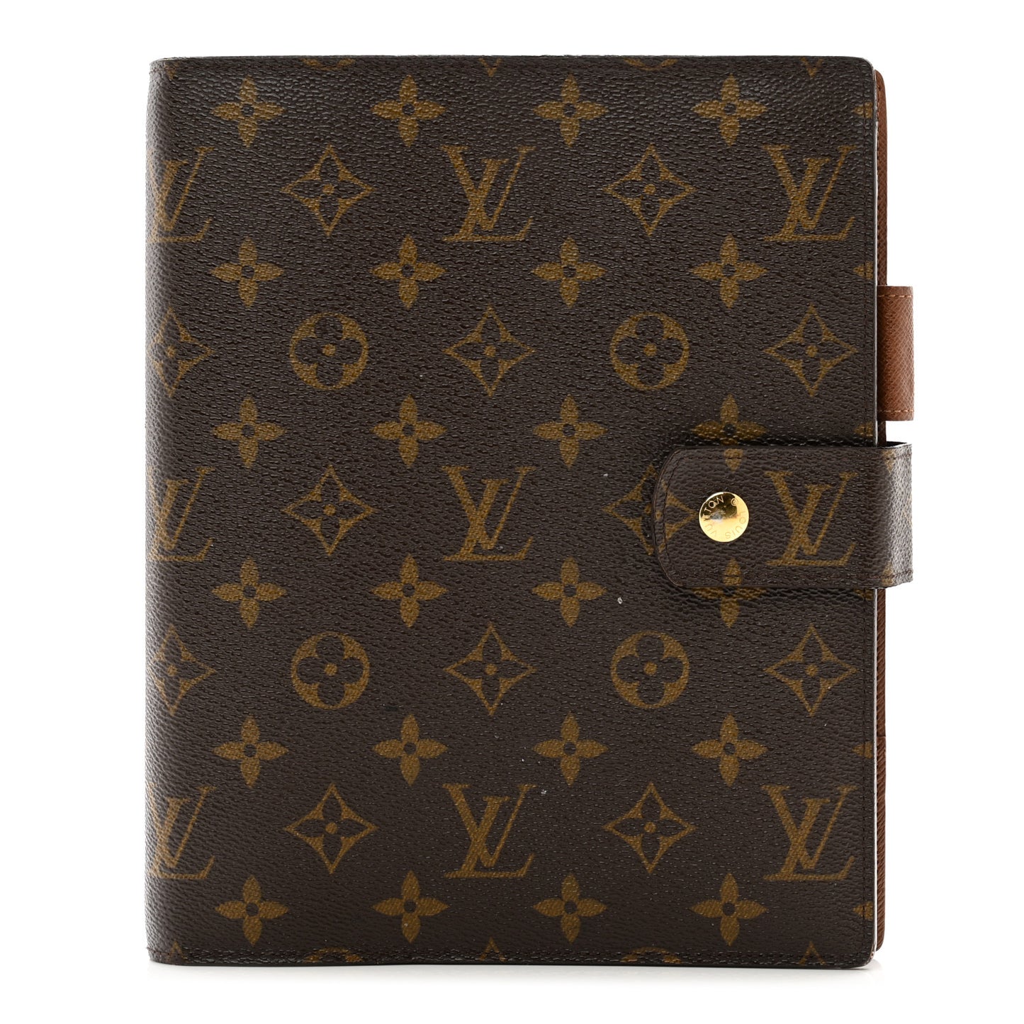 Monogram Large Ring Agenda Cover
