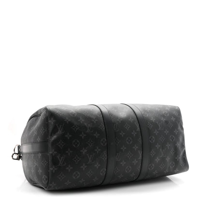 Louis Vuitton Monogram Eclipse Keepall Bandouliere 45 3 of 8