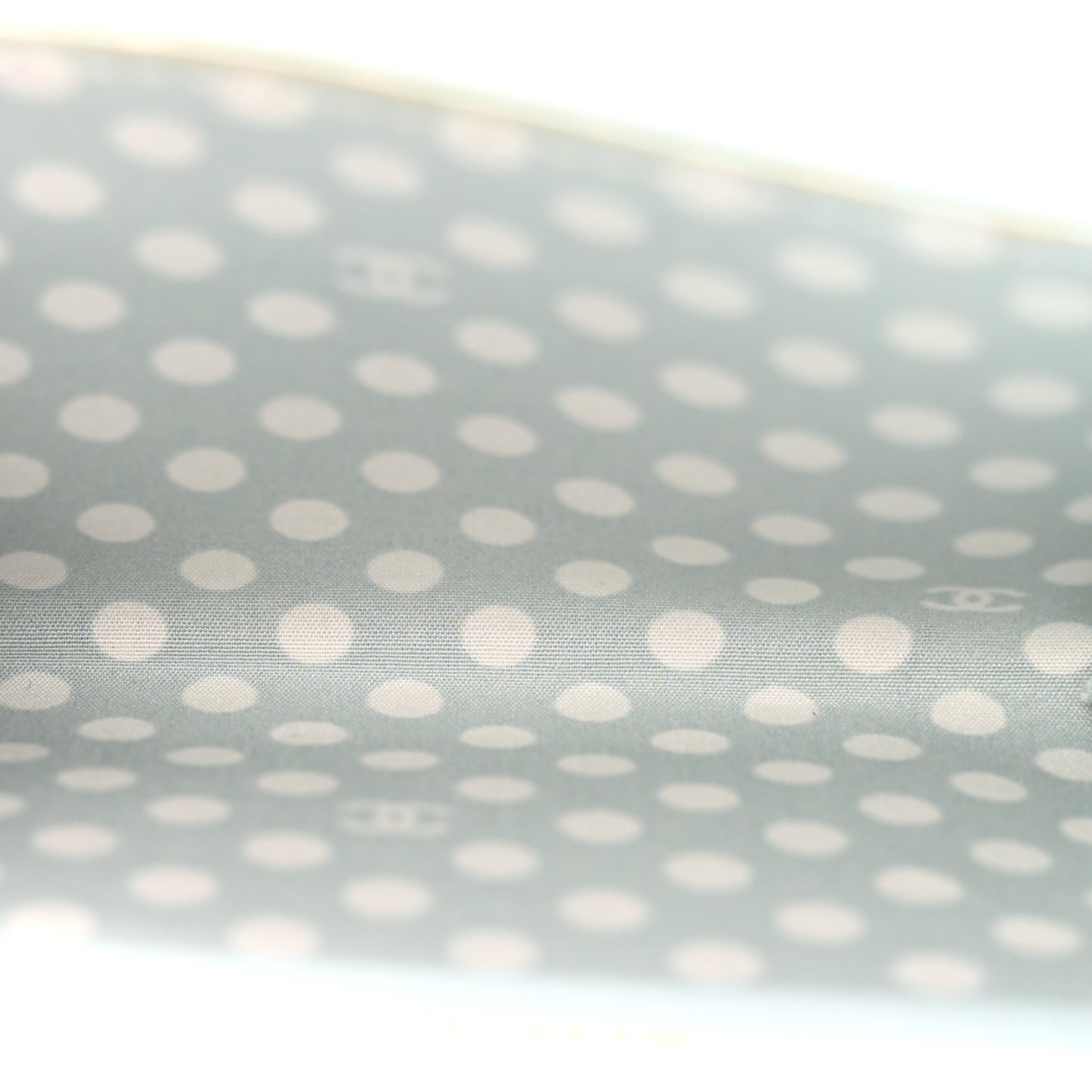 Lambskin Quilted Pearl CC Chanel Flap Card Holder Light Blue