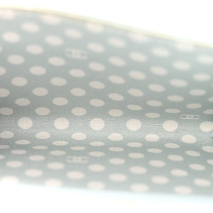 Chanel Lambskin Quilted Pearl CC Chanel Flap Card Holder Light Blue 5 of 9