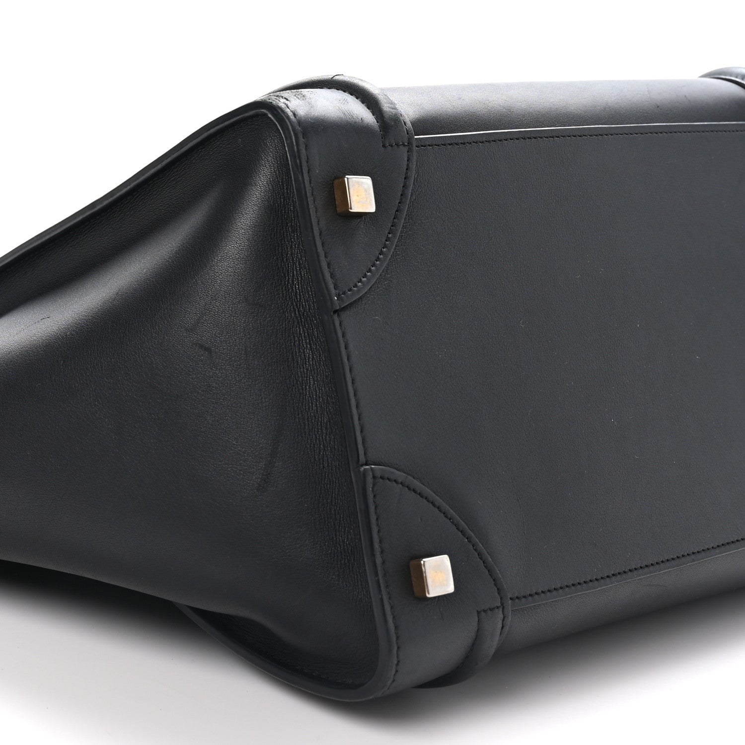 Celine Smooth Calfskin Mini Luggage Black 8 of 9
