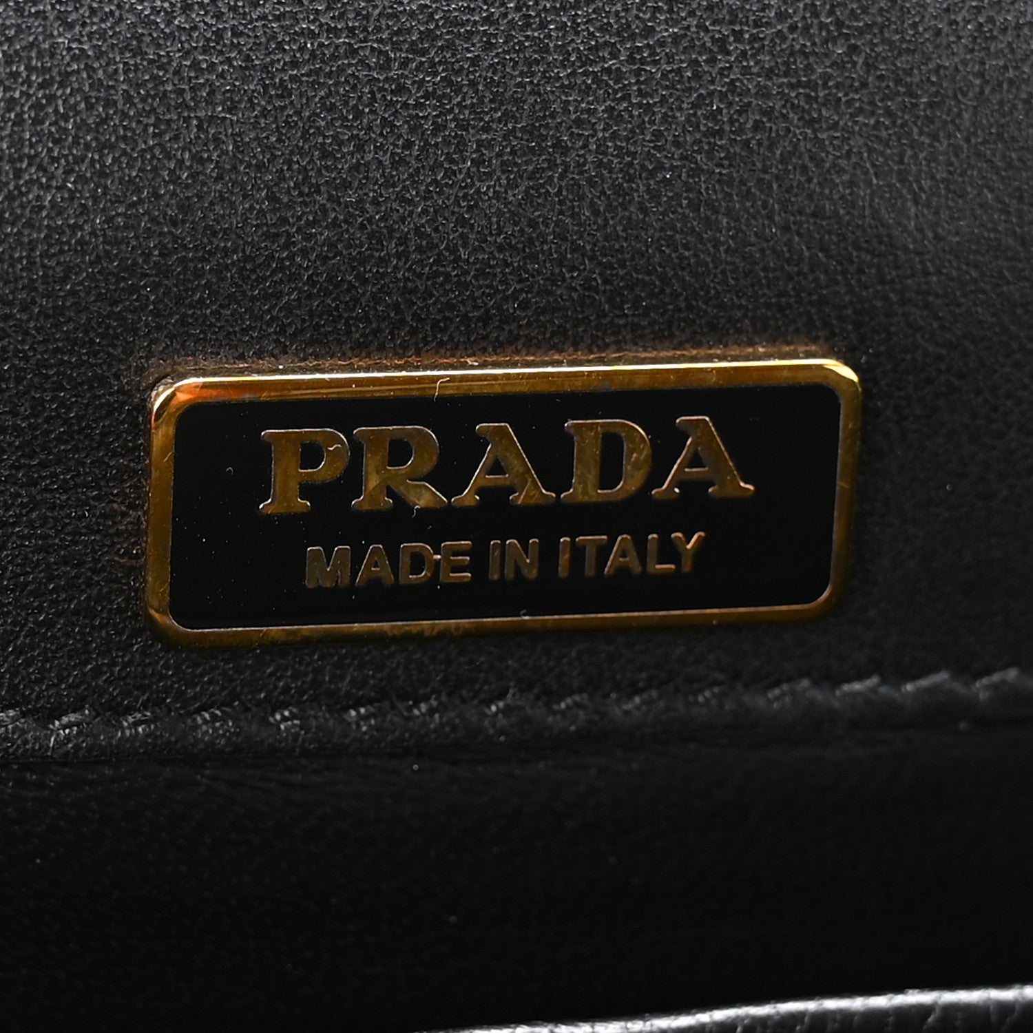 Prada Velvet City Calf Pionniere Saddle Bag Black White 6 of 10
