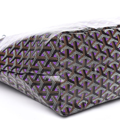Goyard Goyardine Saint Louis Claire Voie PM Black Violet 8 of 9