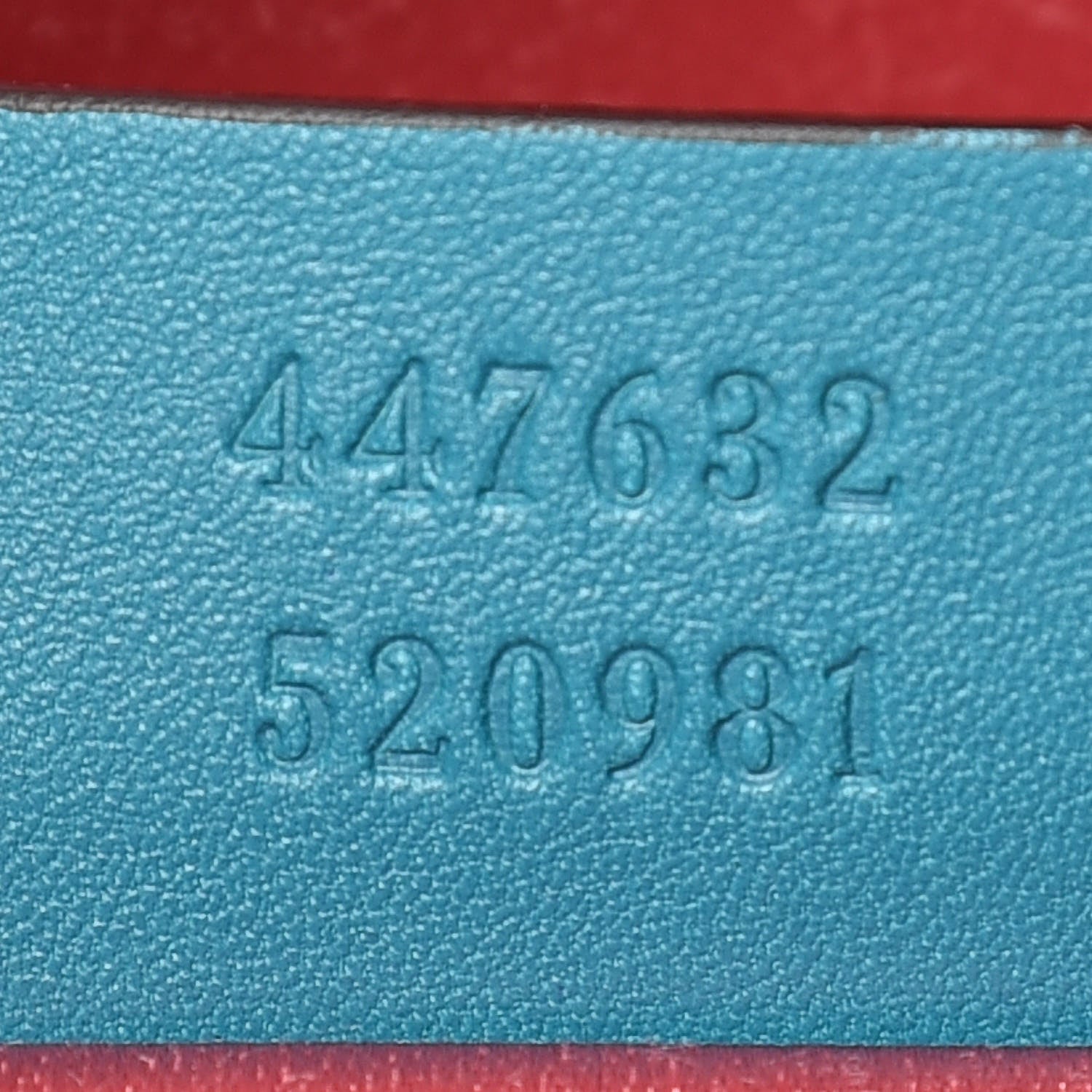 Gucci Velvet Matelasse Small GG Marmont Chain Shoulder Bag Pavone Cyan 7 of 12