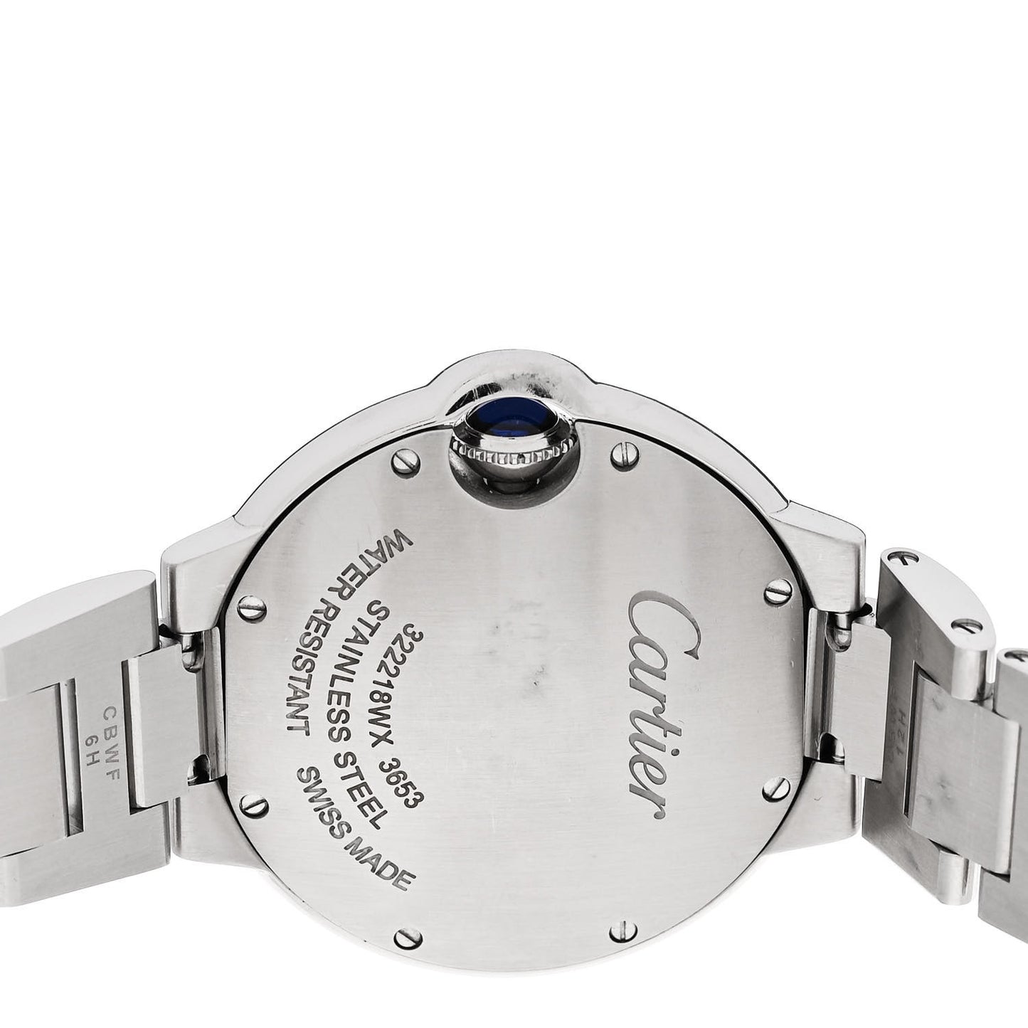 Stainless Steel 33mm Ballon Bleu De Cartier Quartz Watch