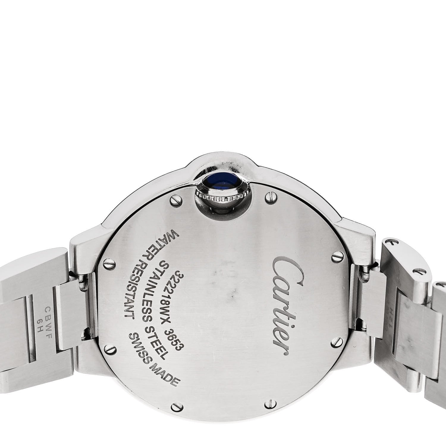 Cartier Stainless Steel 33mm Ballon Bleu De Cartier Quartz Watch 4 of 5